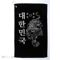 Classic Korea Tiger Dae Han Guk South Korea Gift Idea Golf Towel thumb 0