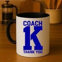 Coach K Thank You College Coffee Mug thumb 4