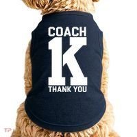 Coach K Thank You College Doggie Tank thumb 0