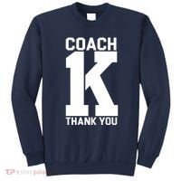 Coach K Thank You College Sweatshirt thumb 0