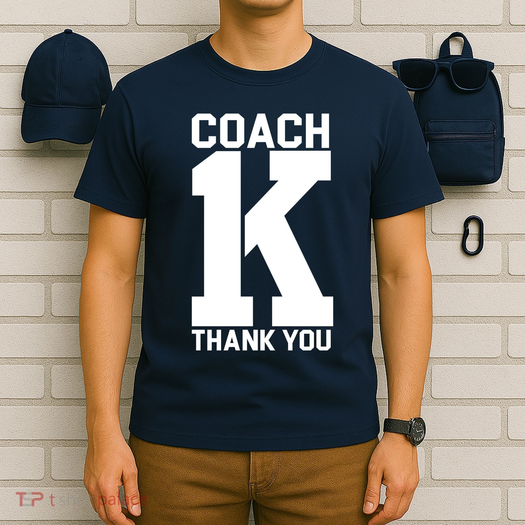 Coach K Thank You College T-Shirt