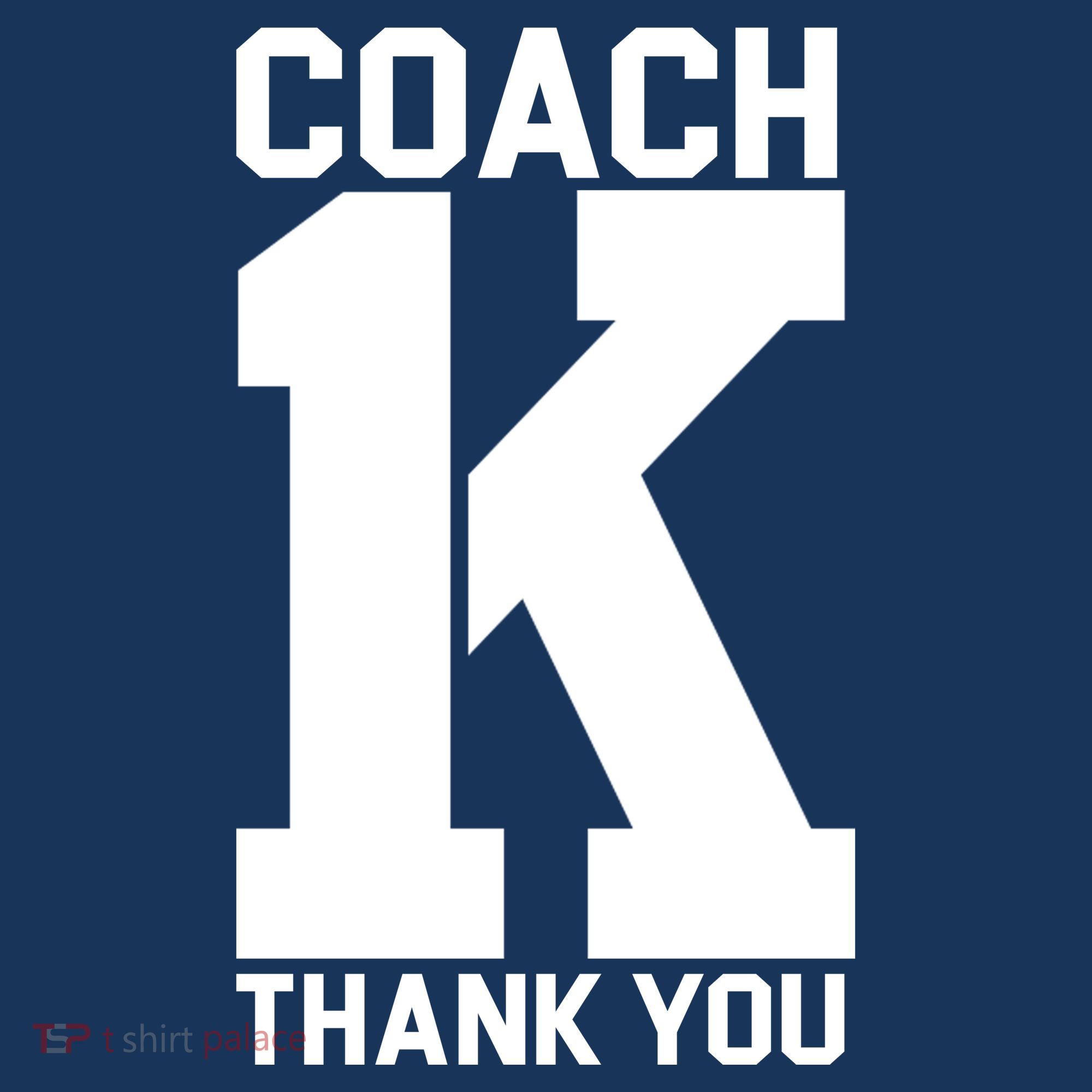 Coach K Thank You College Women's Hoodie