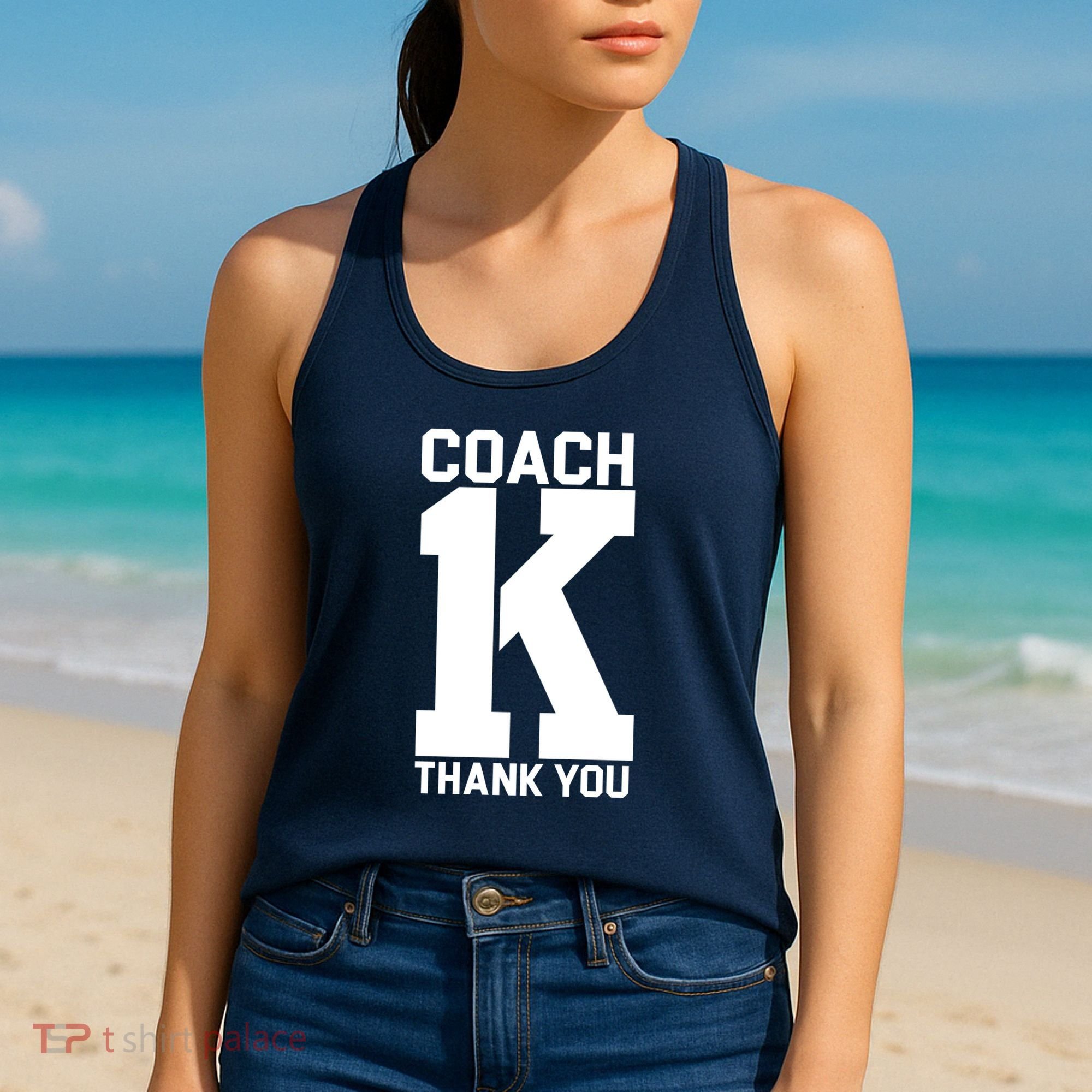Coach K Thank You College Women's Tank Top
