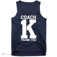 Coach K Thank You College Tank Top thumb 0