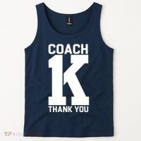 Coach K Thank You College Tank Top thumb 2