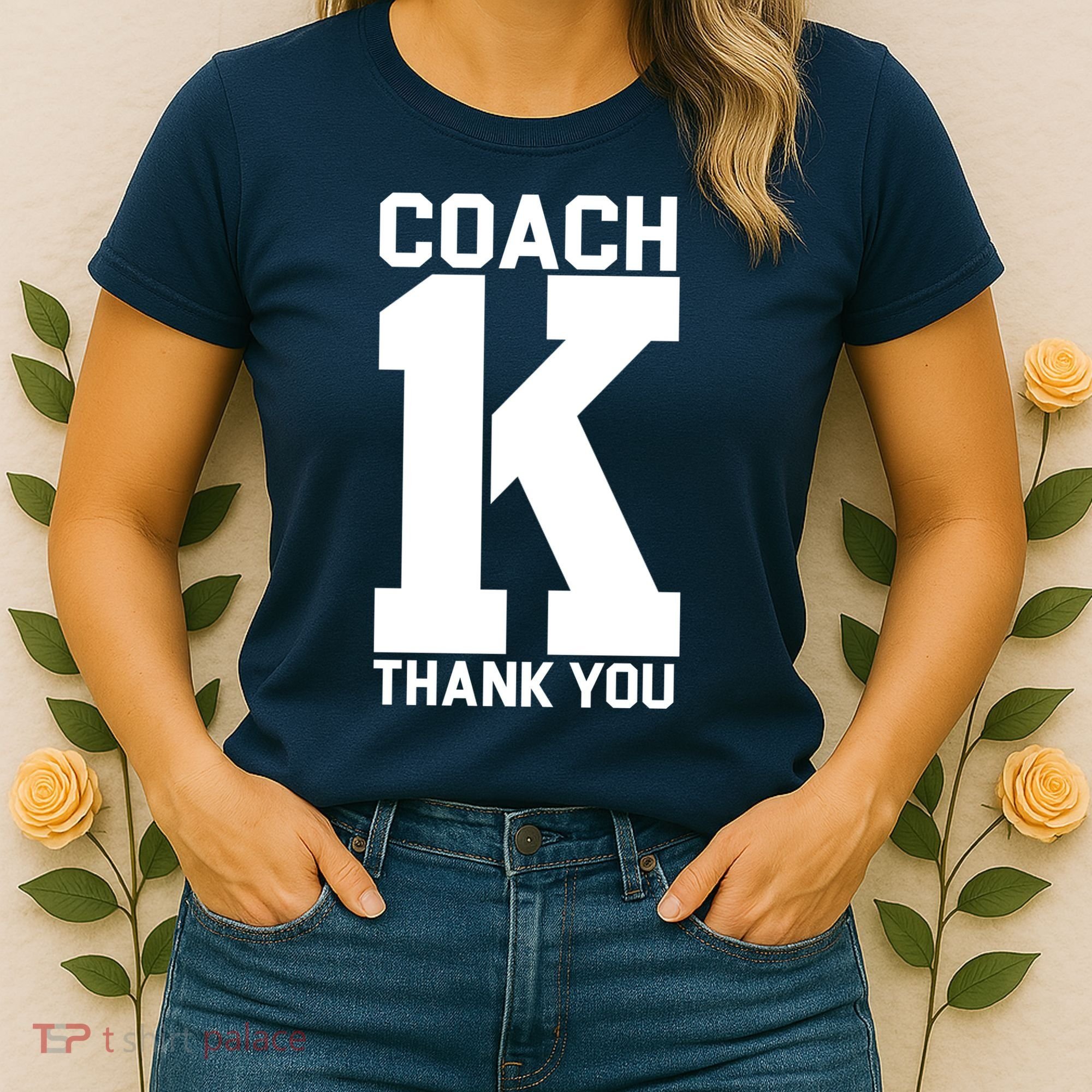 Coach K Thank You College Women's T-Shirt