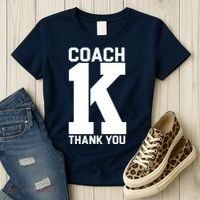 Coach K Thank You College Women's T-Shirt thumb 3