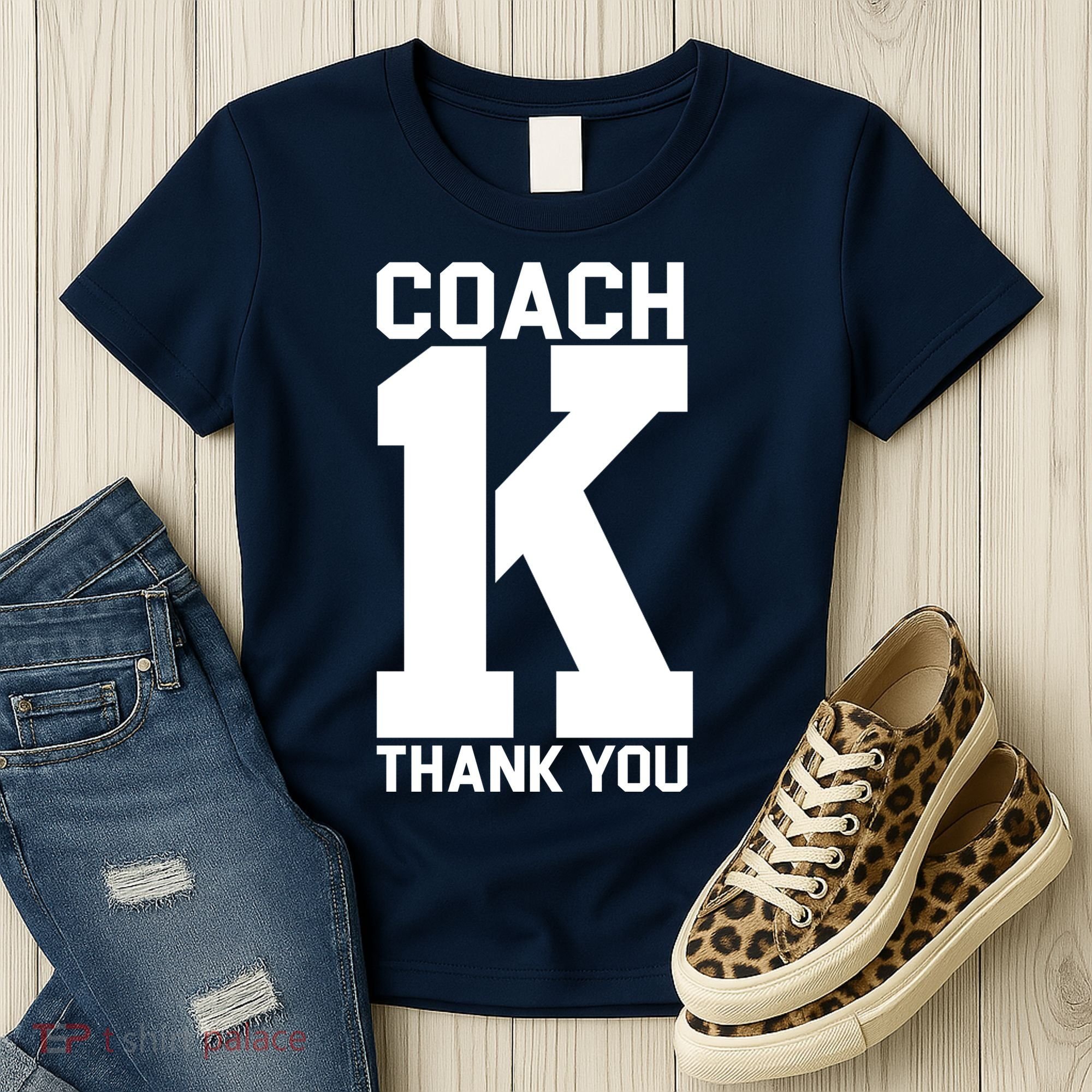 Coach K Thank You College Women's T-Shirt