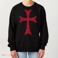 Crusader Knights Templer Cross Women's Sweatshirt thumb 0