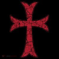 Crusader Knights Templer Cross Apron thumb 3