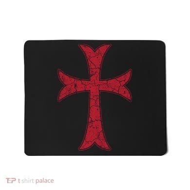 Crusader Knights Templer Cross Mousepad