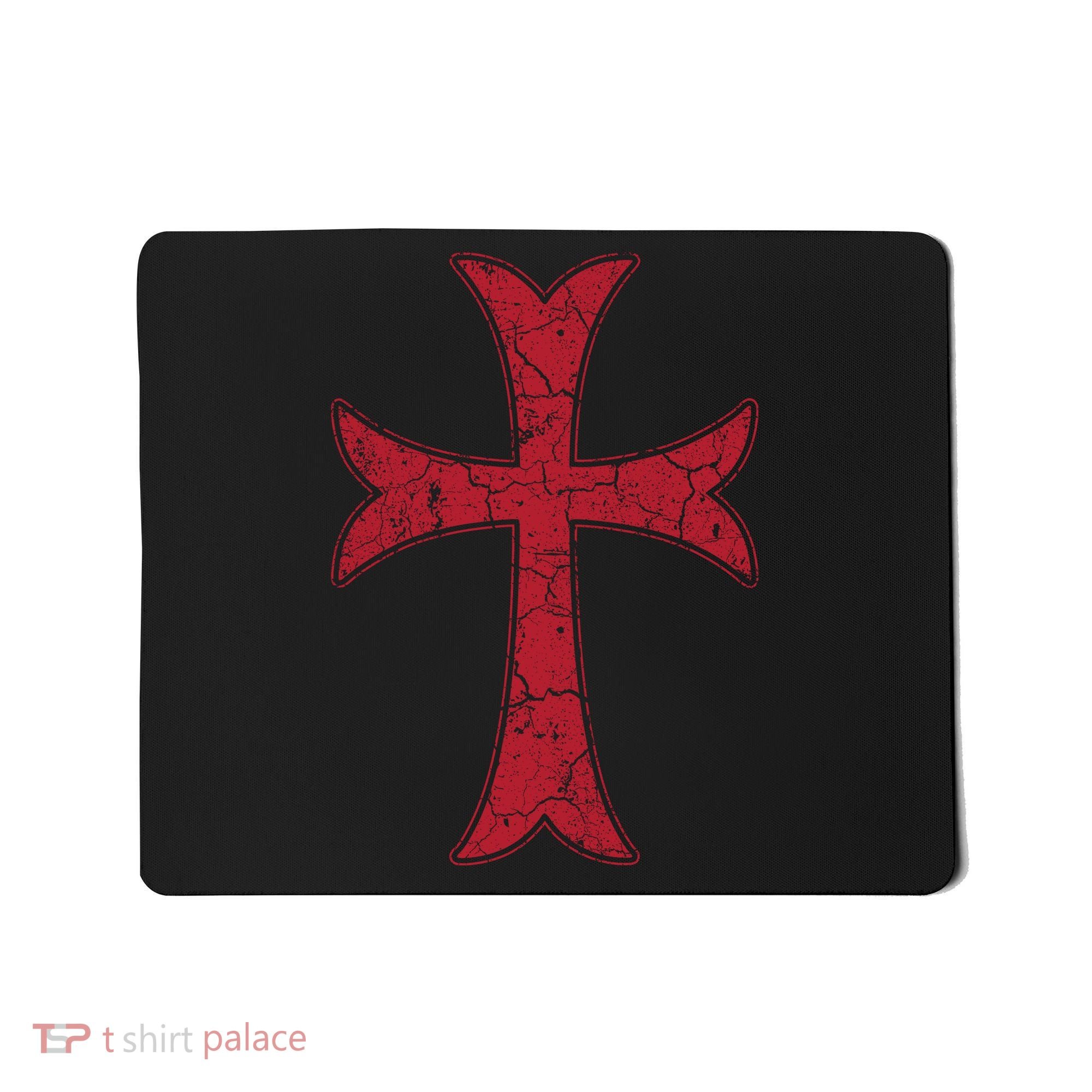 Crusader Knights Templer Cross Mousepad