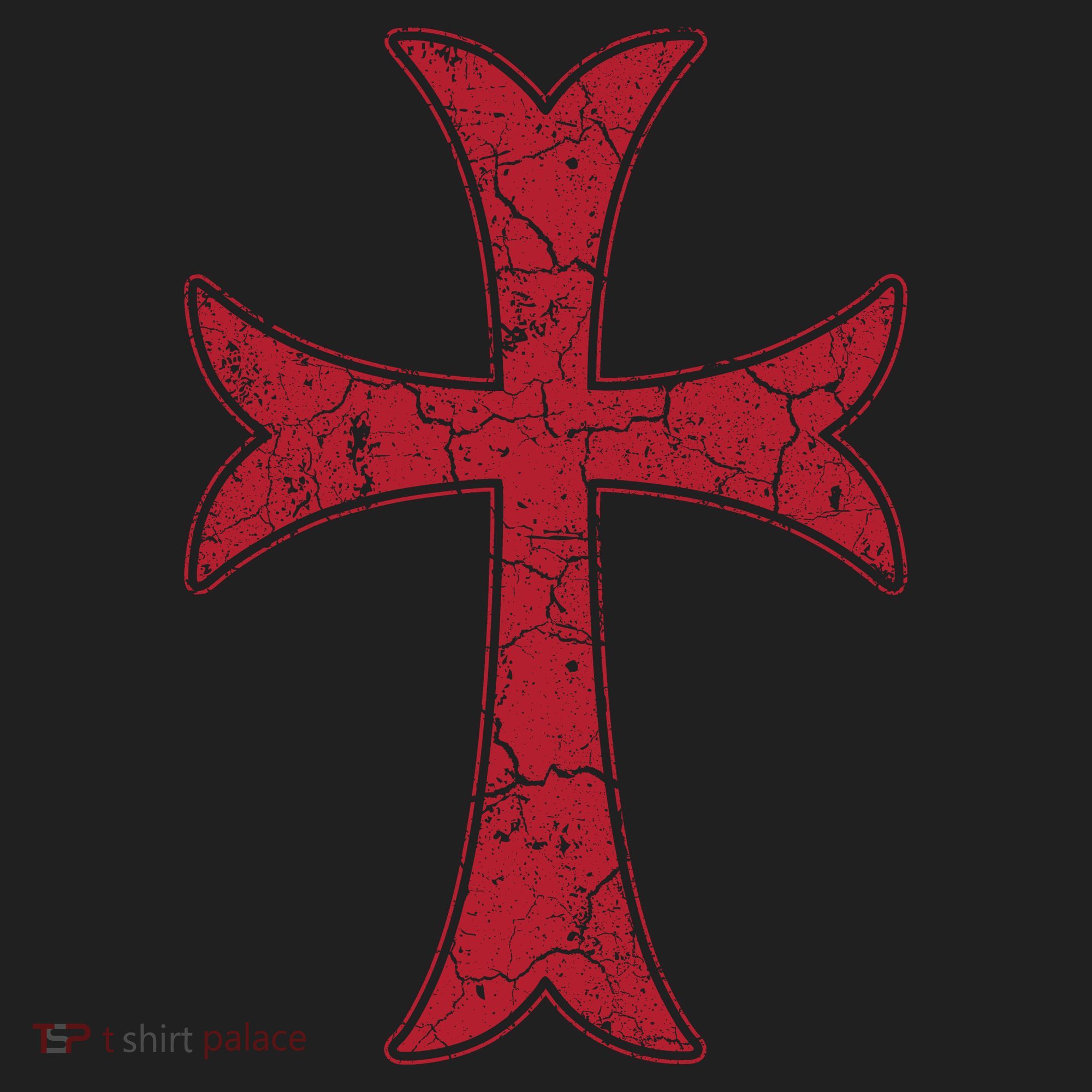 Crusader Knights Templer Cross Hat