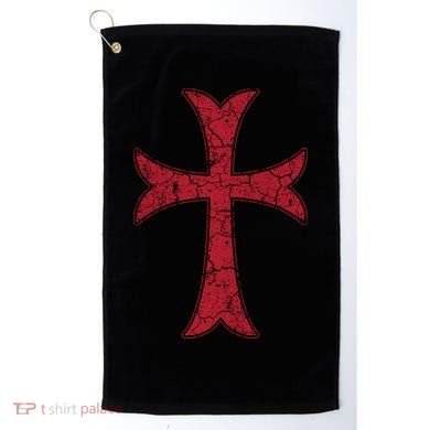 Crusader Knights Templer Cross Golf Towel