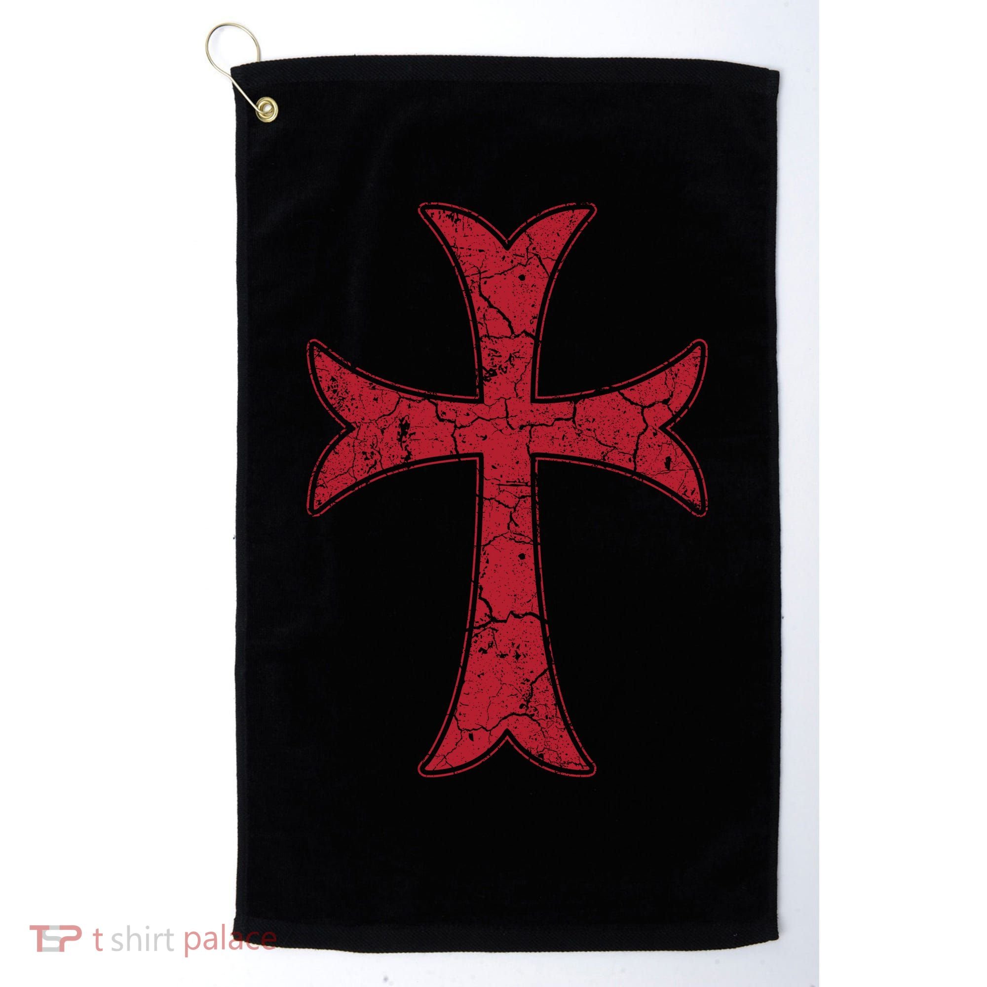 Crusader Knights Templer Cross Golf Towel