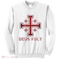 Catholic Knight Templar Crusader Cross Sweatshirt thumb 0