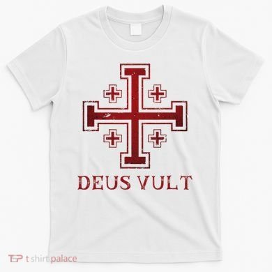 Catholic Knight Templar Crusader Cross T-Shirt