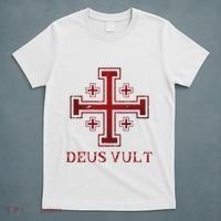 Catholic Knight Templar Crusader Cross T-Shirt thumb 5