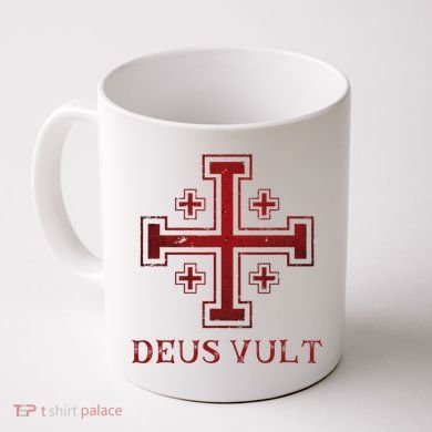 Catholic Knight Templar Crusader Cross Coffee Mug