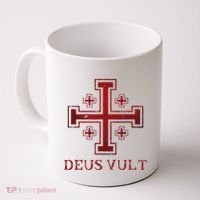 Catholic Knight Templar Crusader Cross Coffee Mug thumb 0