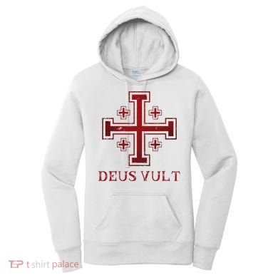 Catholic Knight Templar Crusader Cross Women's Hoodie