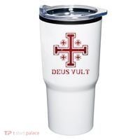 Catholic Knight Templar Crusader Cross Tumbler thumb 0