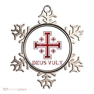 Catholic Knight Templar Crusader Cross Ornament
