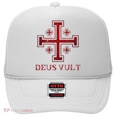 Catholic Knight Templar Crusader Cross Hat
