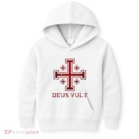 Catholic Knight Templar Crusader Cross Kids Hoodie thumb 0