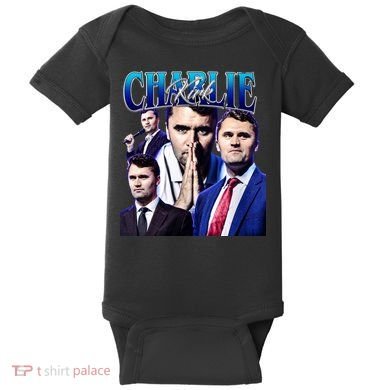 Charlie Kirk Vintage Baby Bodysuit