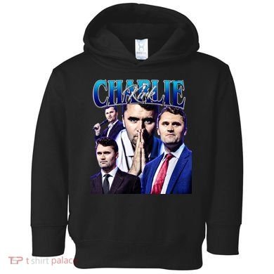 Charlie Kirk Vintage Toddler Hoodie