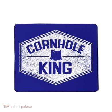 Cornhole King Vintage Distressed Design Meaningful Gift Mousepad