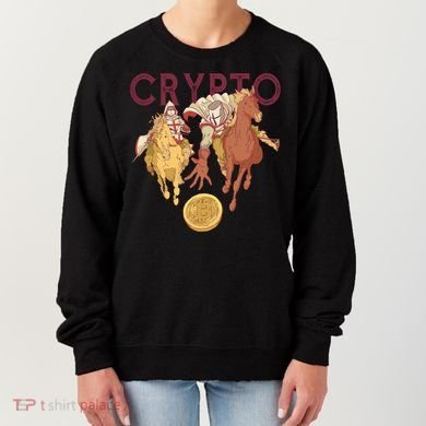 Crypto Knight Warrior Bitcoin Women's Sweatshirt