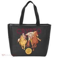 Crypto Knight Warrior Bitcoin Tote Bag thumb 0