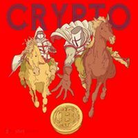 Crypto Knight Warrior Bitcoin Santa Hat thumb 1