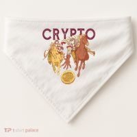 Crypto Knight Warrior Bitcoin USA-Made Doggie Bandana thumb 0