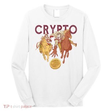 Crypto Knight Warrior Bitcoin Long Sleeve Shirt