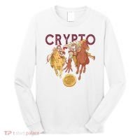 Crypto Knight Warrior Bitcoin Long Sleeve Shirt thumb 0