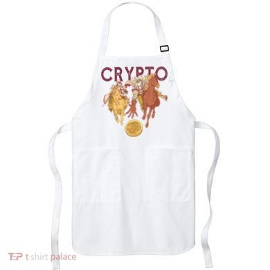 Crypto Knight Warrior Bitcoin Apron
