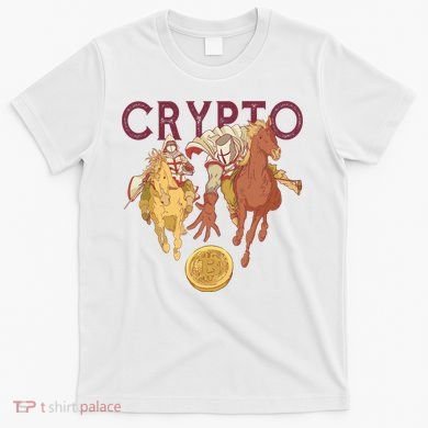 Crypto Knight Warrior Bitcoin T-Shirt
