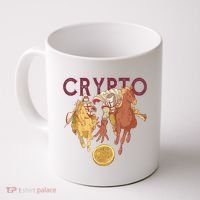 Crypto Knight Warrior Bitcoin Coffee Mug thumb 0