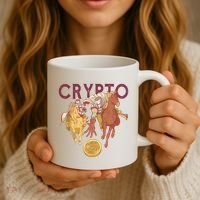 Crypto Knight Warrior Bitcoin Coffee Mug thumb 3
