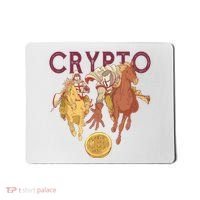 Crypto Knight Warrior Bitcoin Mousepad thumb 0