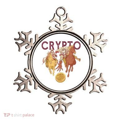 Crypto Knight Warrior Bitcoin Ornament