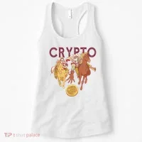 Crypto Knight Warrior Bitcoin Women's Tank Top thumb 0
