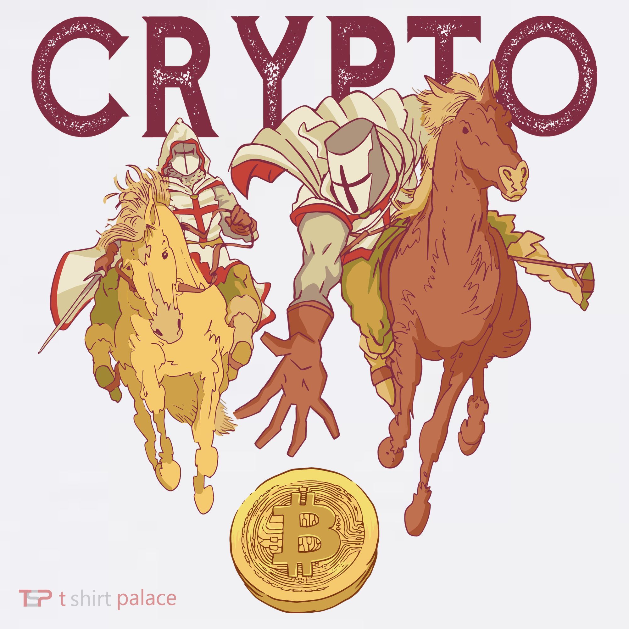Crypto Knight Warrior Bitcoin Women's Tank Top