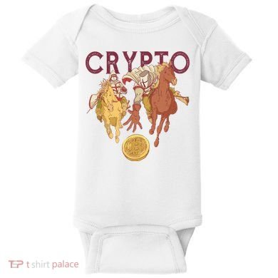 Crypto Knight Warrior Bitcoin Baby Bodysuit