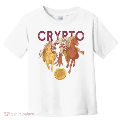 Crypto Knight Warrior Bitcoin Toddler T-Shirt