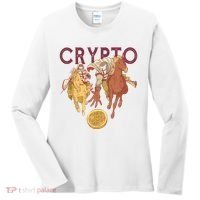 Crypto Knight Warrior Bitcoin Women's Long Sleeve Shirt thumb 0