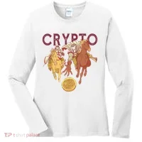 Crypto Knight Warrior Bitcoin Women's Long Sleeve Shirt thumb 0